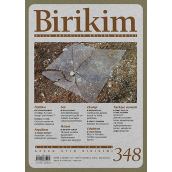 Birikim Sayı 348 - Nisan