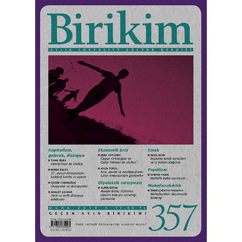 Birikim Sayı 357  Ocak