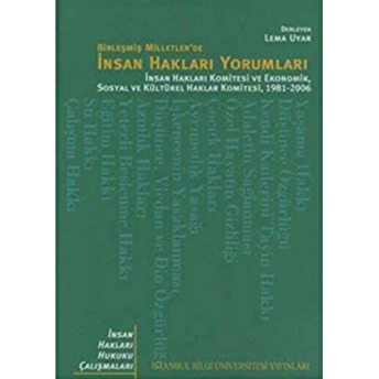 Birleşmiş Milletler'De Insan Hakları Yorumları Derleme