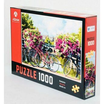 Bisikletler 1000 Parça Puzzle