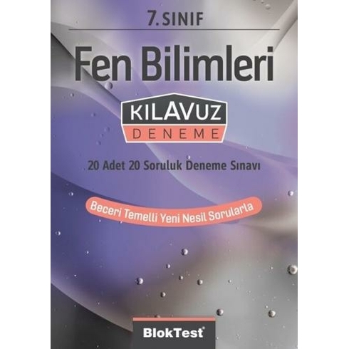 Bloktest 7. Sınıf Fen Bilimleri Kılavuz Deneme