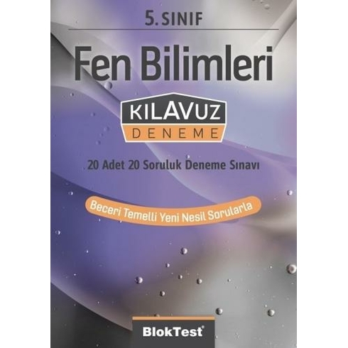 Bloktest Yayınları 5. Sınıf Fen Bilimleri Kılavuz Deneme