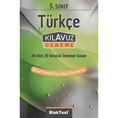 Bloktest Yayınları 5. Sınıf Türkçe Kılavuz Deneme