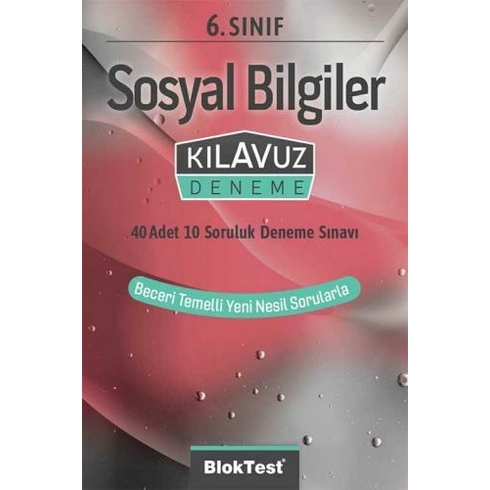 Bloktest Yayınları Bloktest 6. Sınıf Sosyal Bilgiler Kılavuz Deneme