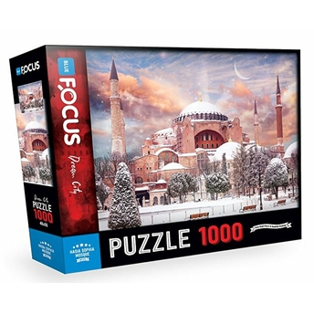 Blue Focus 1000 Parça Puzzle Ayasofya Camii