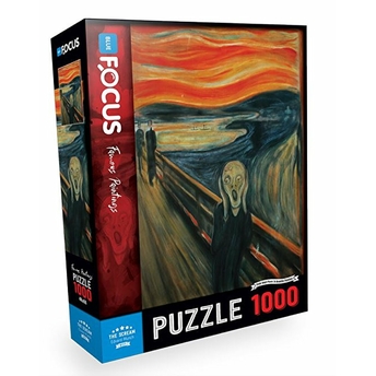 Blue Focus 1000 Parça Puzzle Çığlık