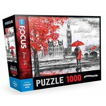 Blue Focus 1000 Parça Puzzle London