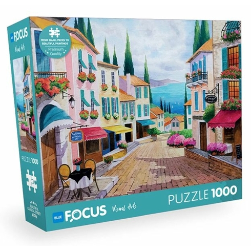 Blue Focus Beatıful Coastal Street (Güzel Sahil) - 1000 Parça