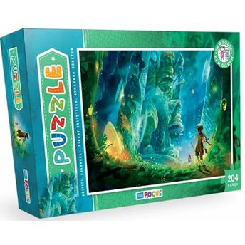 Blue Focus Bf085 Kutulu - Puzzle 204 Parça