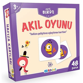 Blue Focus Cute Birds - Akıl Oyunu 48 Parça