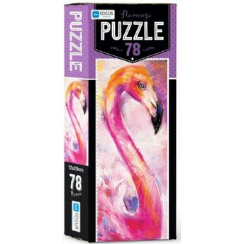 Blue Focus Flamingo - Puzzle 78 Parça