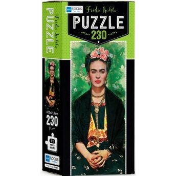 Blue Focus Frida Kahlo - Puzzle 230 Parça