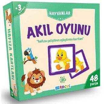 Blue Focus Hayvanlar - Akıl Oyunu 48 Parça