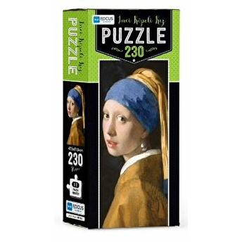 Blue Focus Inci Küpeli Kız - Puzzle 230 Parça