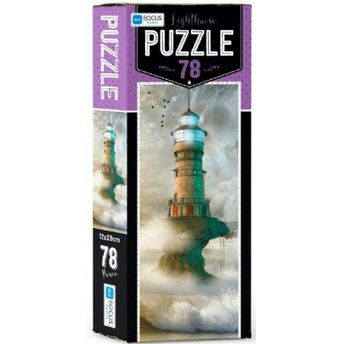 Blue Focus Lighthouse - Puzzle 78 Parça