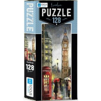 Blue Focus London - Puzzle 128 Parça