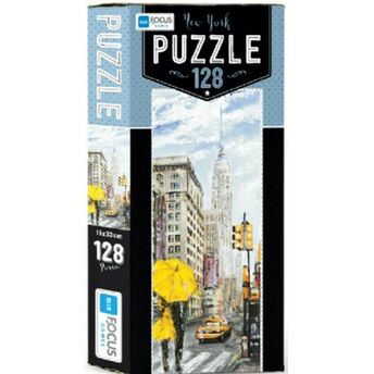 Blue Focus New York - Puzzle 128 Parça