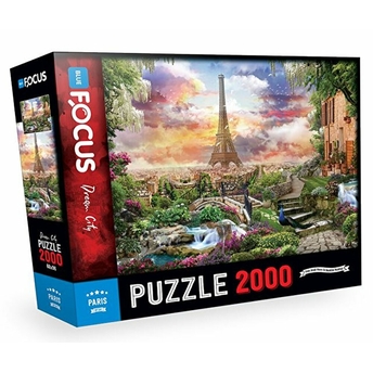 Blue Focus Paris - Puzzle 2000 Parça