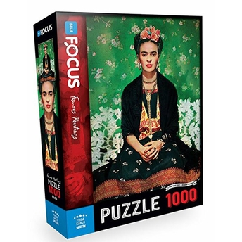 Blue Focus Puzzle Frida Kahlo 1000 Parça