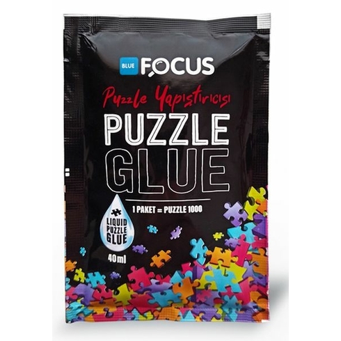 Blue Focus Puzzle Glue 40 Ml (Puzzle Yapıştırıcısı) - 1000'Lik Puzzle Için