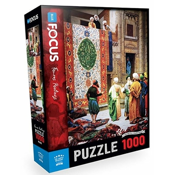 Blue Focus Puzzle Halı Tüccarı 1000 Parça