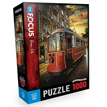 Blue Focus Puzzle Istiklal Caddesi 1000 Parça