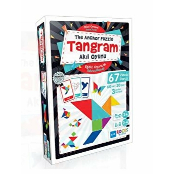 Blue Focus Tangram, Akıl Oyunu - The Anchor Puzzle