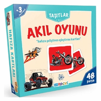 Blue Focus Taşıtlar - Akıl Oyunu 48 Parça