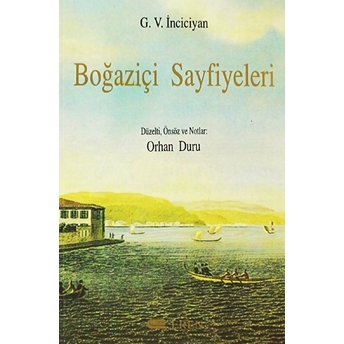 Boğaziçi Sayfiyeleri Gugas V. Inciciyan