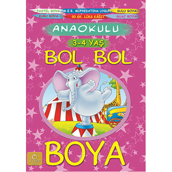 Bol Bol Boya 3-4 Yaş Kolektif