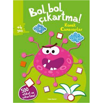 Bol Bol Çıkartma - Komik Canavarlar Kolektif