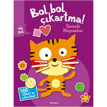 Bol Bol Çıkartma - Sevimli Hayvanlar Kolektif