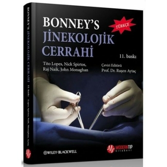 Bonneys Jinekolojik Cerrahi Türkçe Rüşen Aytaç