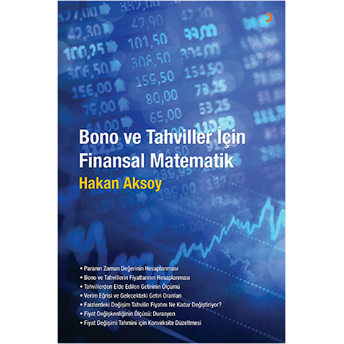 Bono Ve Tahviller Için Finansal Matematik-Hakan Aksoy