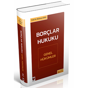 Borçlar Hukuku Genel Hükümler Mehmet Ayan