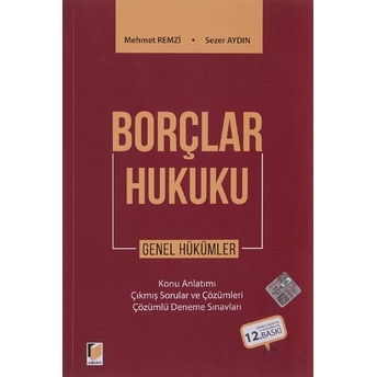 Borçlar Hukuku Genel Hükümler Mehmet Remzi