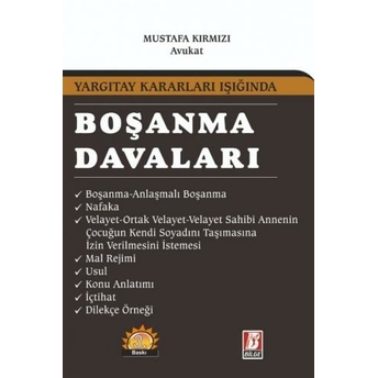 Boşanma Davaları Mustafa Kırmızı