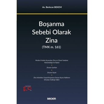 Boşanma Sebebi Olarak Zina Berkcan Bekem