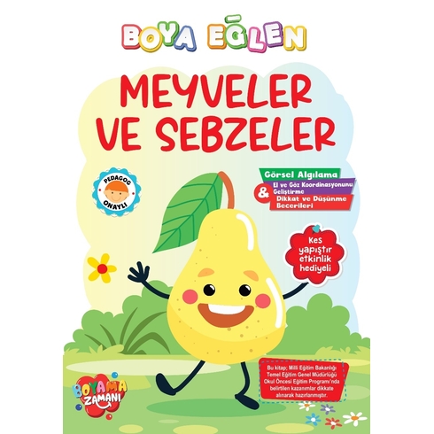 Boya Eğlen – Meyveler Ve Sebzeler Abdullah Karaca