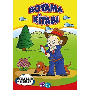 Boyama Kitabı 5-6 Yaş Hobi Meslekler Kolektif