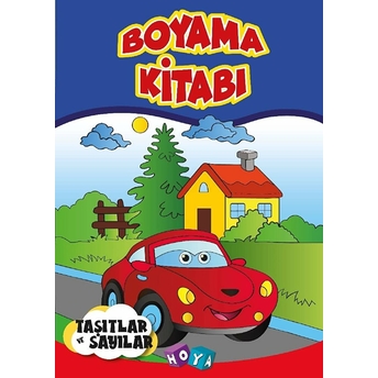 Boyama Kitabı 5-6 Yaş Taşıtlar Sayılar Kolektif