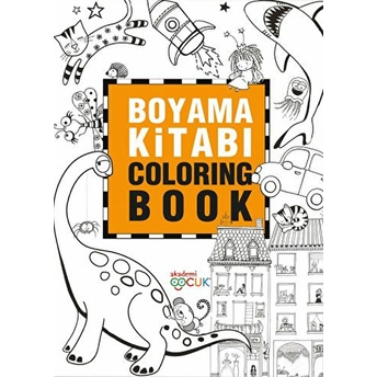 Boyama Kitabı - Coloring Book - 24X33,5 Cm Kolektif