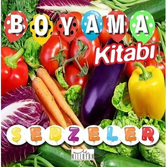 Boyama Kitabı Sebzeler Kolektif