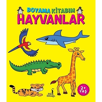 Boyama Kitabım_Hayvanlar (21-24Cm) 24 Sayfa Kolektif