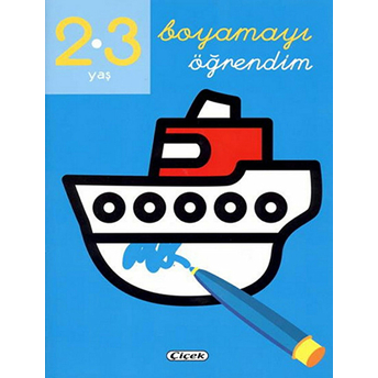 Boyamayı Öğrendim (Mavi Kitap) Kolektif