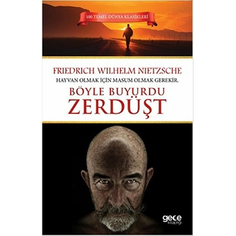 Böyle Buyurdu Zerdüşt Friedrich Wilhelm Nietzsche