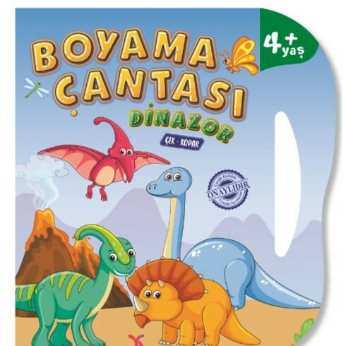 Boyma Çantası - Dinozor