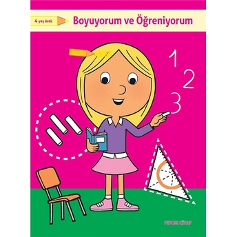 Boyuyorum Ve Öğreniyorum - Pembe Kitap 4 Yaş Kolektif