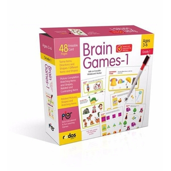 Brain Games-1 - Grade-Level 1 - Ages 3-6