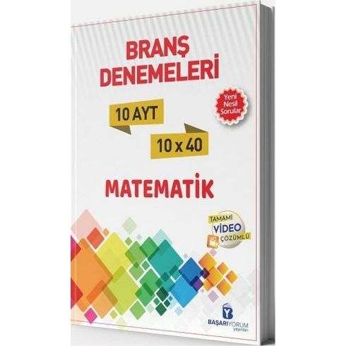 Branş Denemeleri 10 Ayt Matematik Kolektif